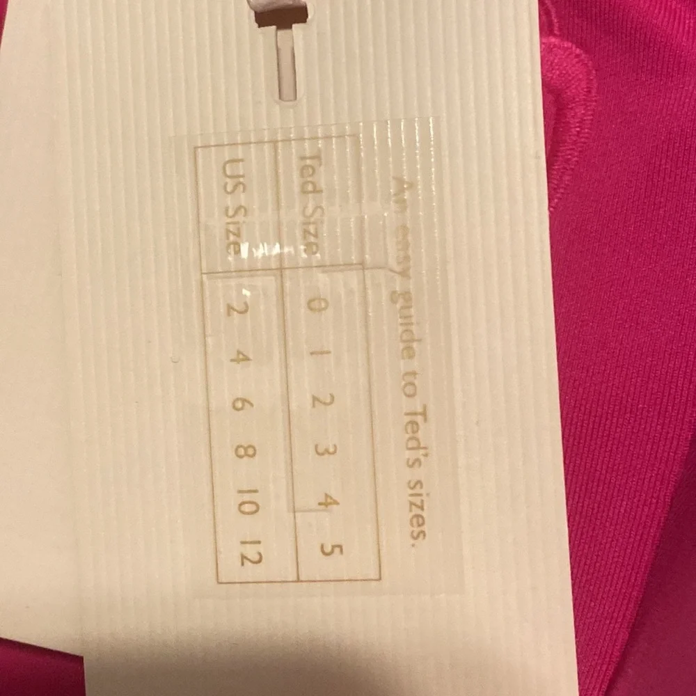 Ted Baker London “Talia” dress - Fuschia / Hot Pink. Never worn. - Picture 4 of 5